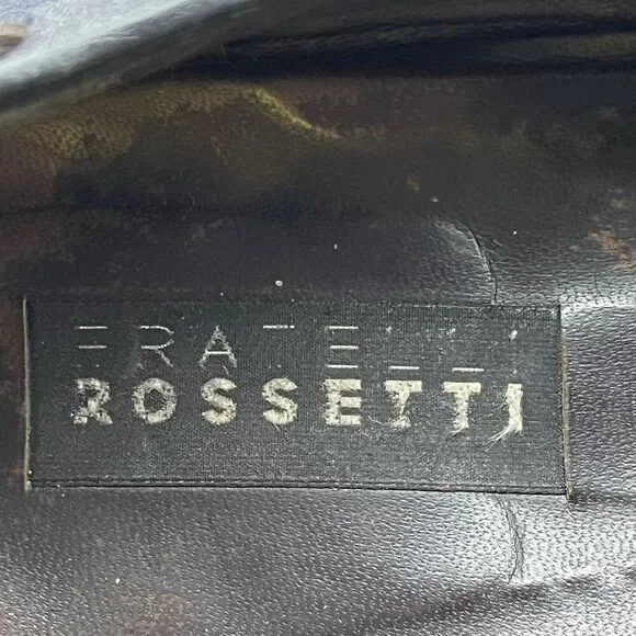 Fratelli Rossetti Brera Men Size 12 Shoes Navy Blue Suede Slip-On Tassel Loafers - Picture 9 of 11